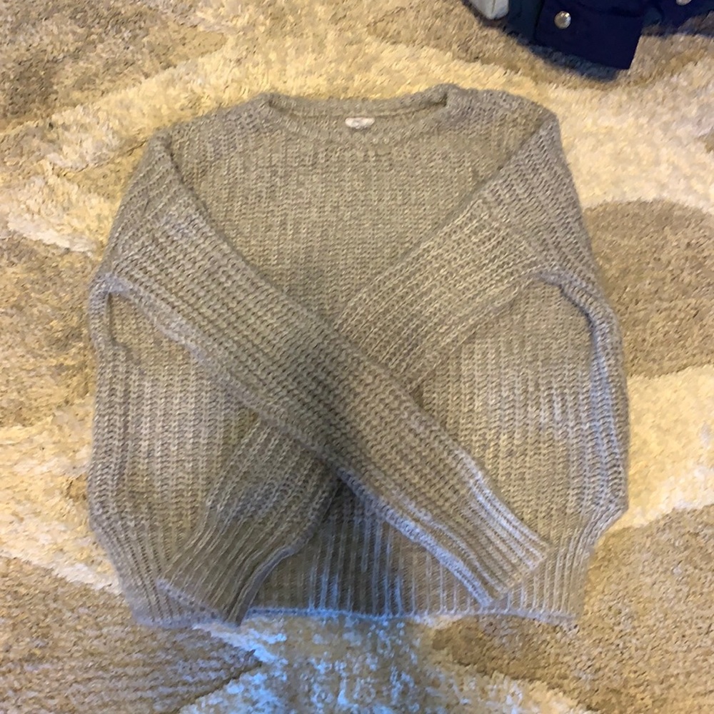 Essentials size XS gray sweater